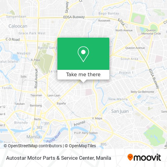 Autostar Motor Parts & Service Center map