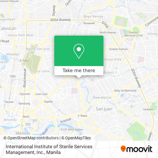 International Institute of Sterile Services Management, Inc. map