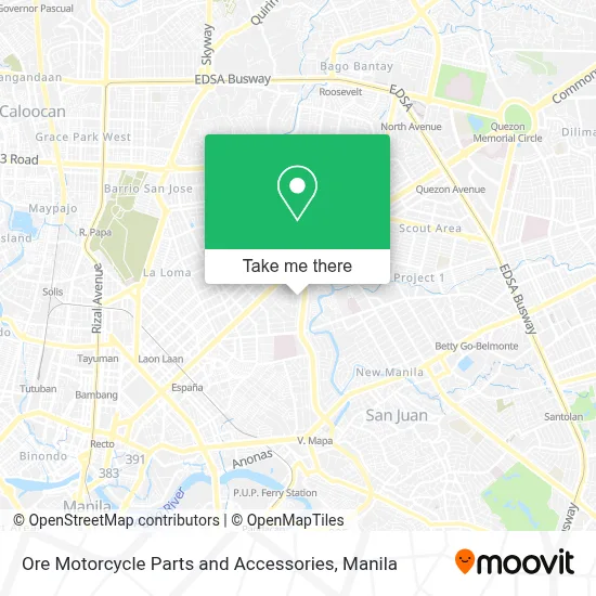 Ore Motorcycle Parts and Accessories map