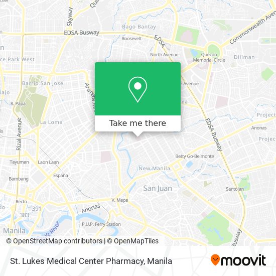 St. Lukes Medical Center Pharmacy map