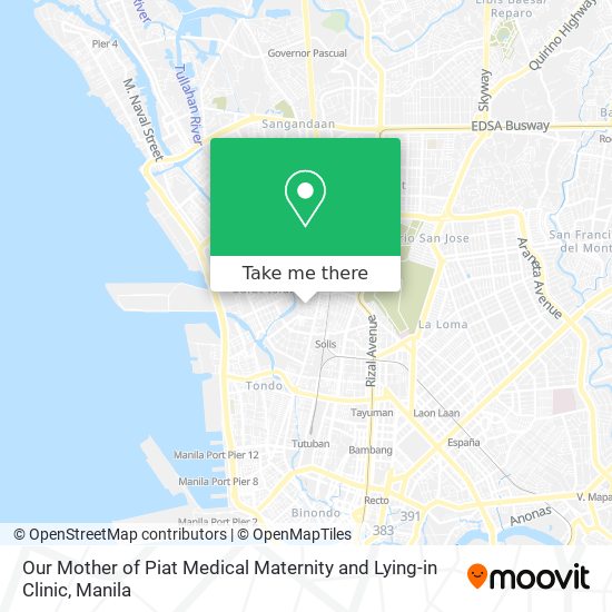 Our Mother of Piat Medical Maternity and Lying-in Clinic map