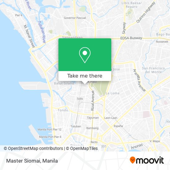 Master Siomai map