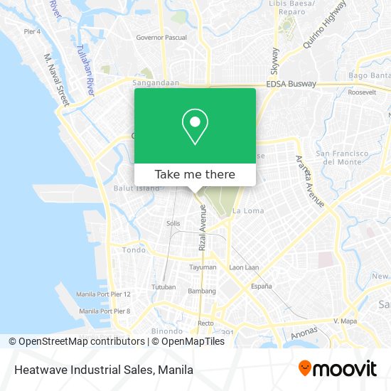 Heatwave Industrial Sales map