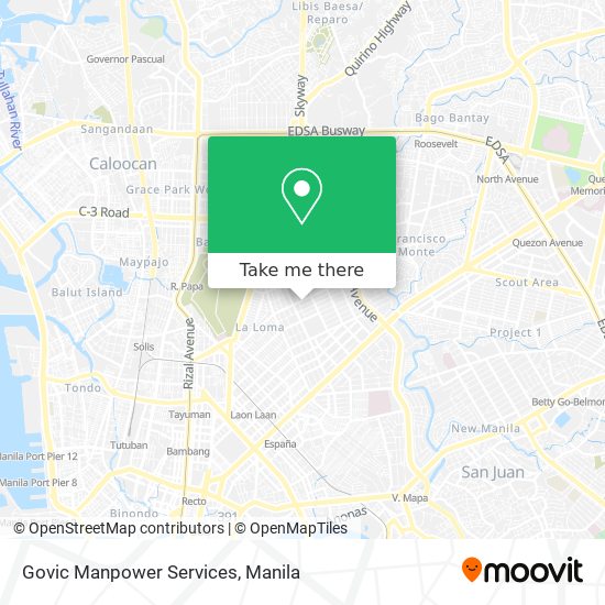 Govic Manpower Services map