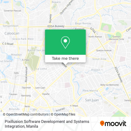 Pixillusion Software Development and Systems Integration map