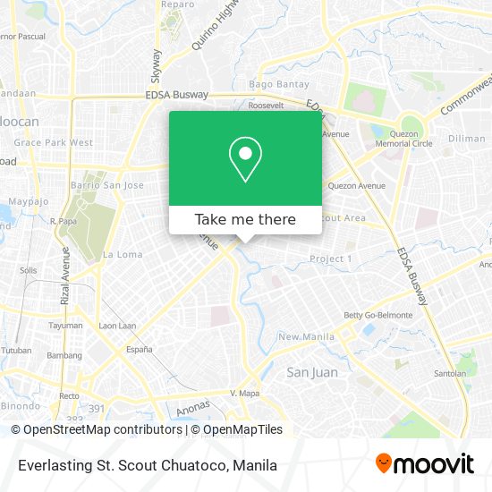 Everlasting St. Scout Chuatoco map