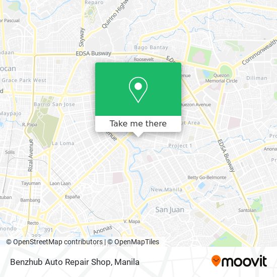 Benzhub Auto Repair Shop map