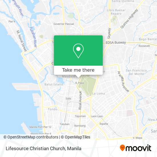 Lifesource Christian Church map