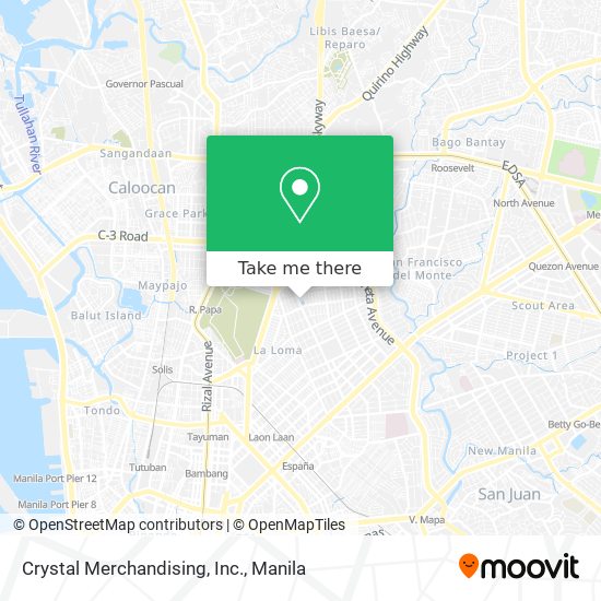 Crystal Merchandising, Inc. map