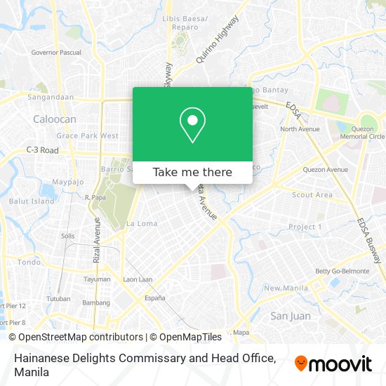 Hainanese Delights Commissary and Head Office map