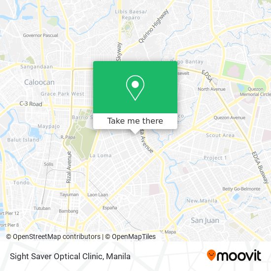 Sight Saver Optical Clinic map