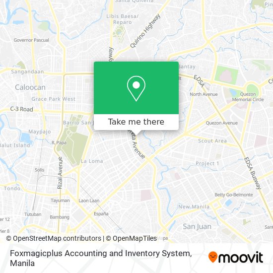 Foxmagicplus Accounting and Inventory System map