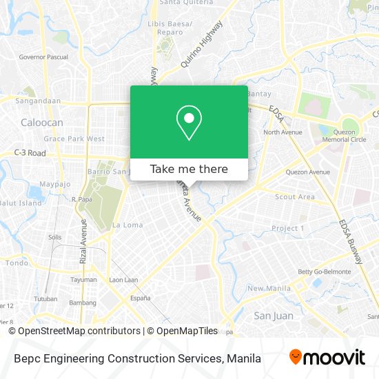 Bepc Engineering Construction Services map