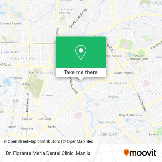 Dr. Florante Meria Dental Clinic map