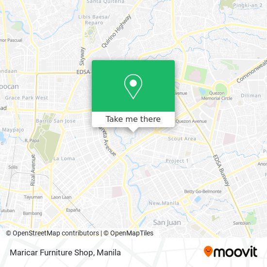 Maricar Furniture Shop map