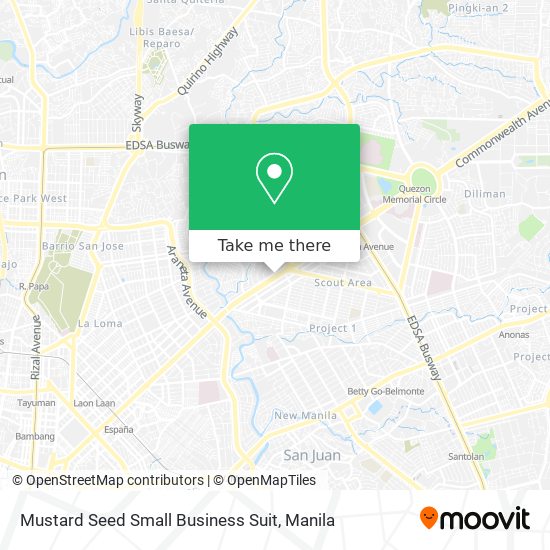 Mustard Seed Small Business Suit map