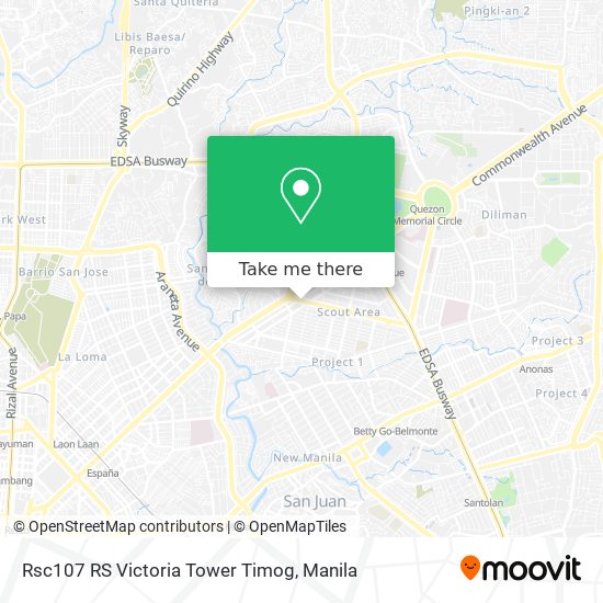 Rsc107 RS Victoria Tower Timog map