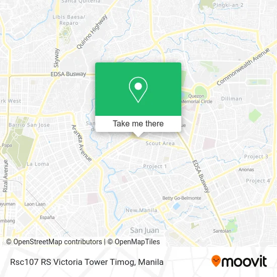 Rsc107 RS Victoria Tower Timog map
