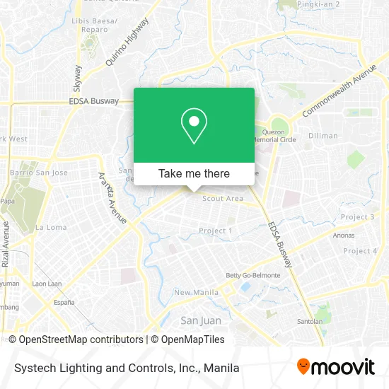 Systech Lighting and Controls, Inc. map