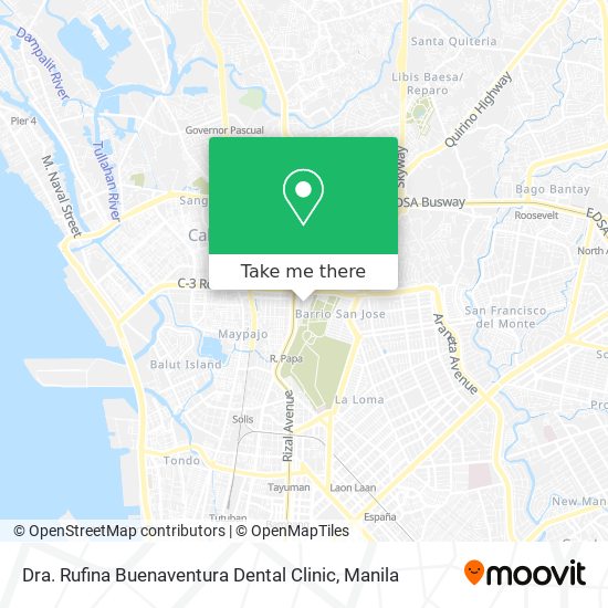 Dra. Rufina Buenaventura Dental Clinic map