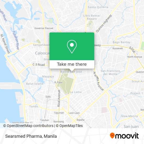 Searsmed Pharma map