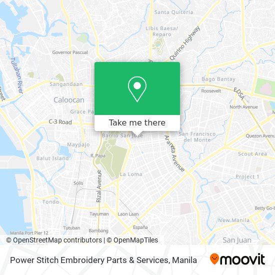 Power Stitch Embroidery Parts & Services map