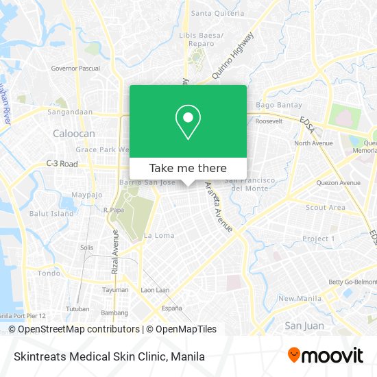 Skintreats Medical Skin Clinic map