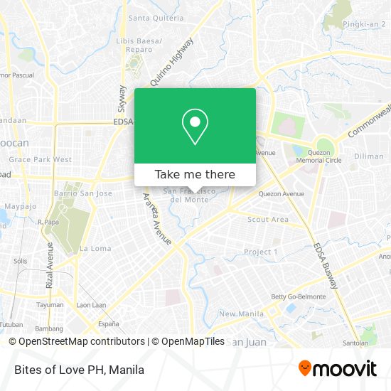 Bites of Love PH map