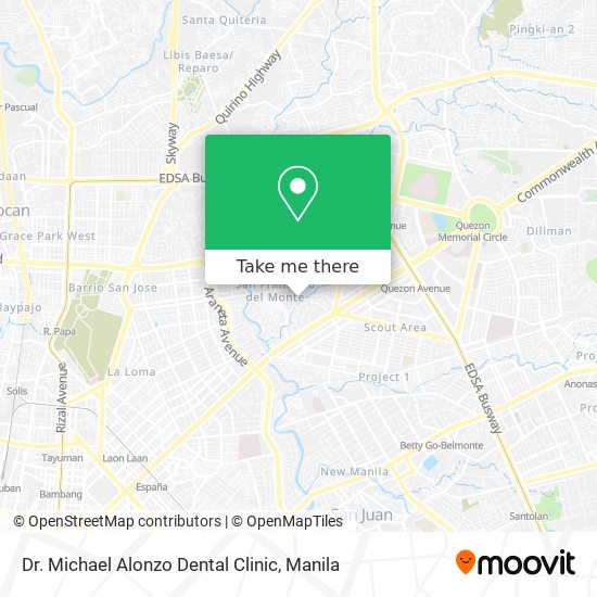 Dr. Michael Alonzo Dental Clinic map