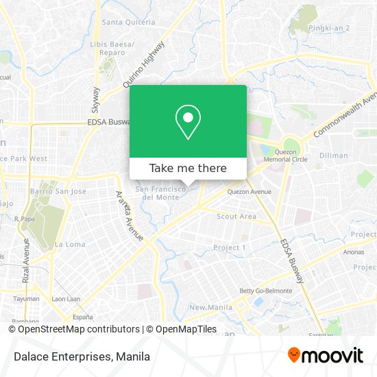 Dalace Enterprises map
