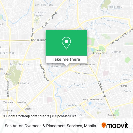 San Anton Overseas & Placement Services map