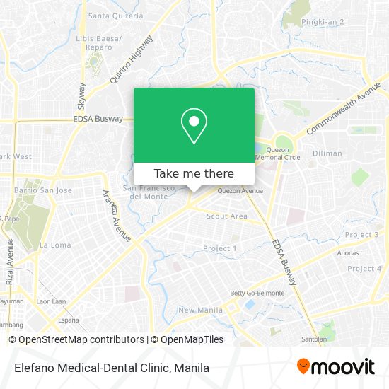 Elefano Medical-Dental Clinic map