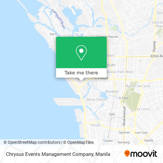 Chrysus Events Management Company map