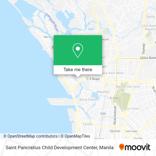 Saint Pancratius Child Development Center map