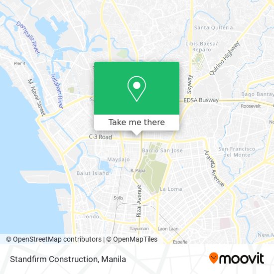 Standfirm Construction map