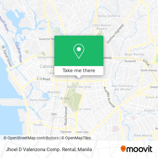 Jhoel D Valenzona Comp. Rental map