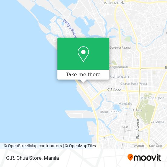 G.R. Chua Store map