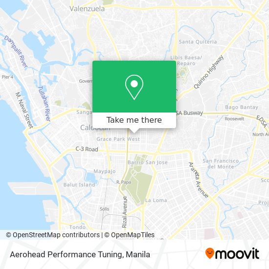 Aerohead Performance Tuning map