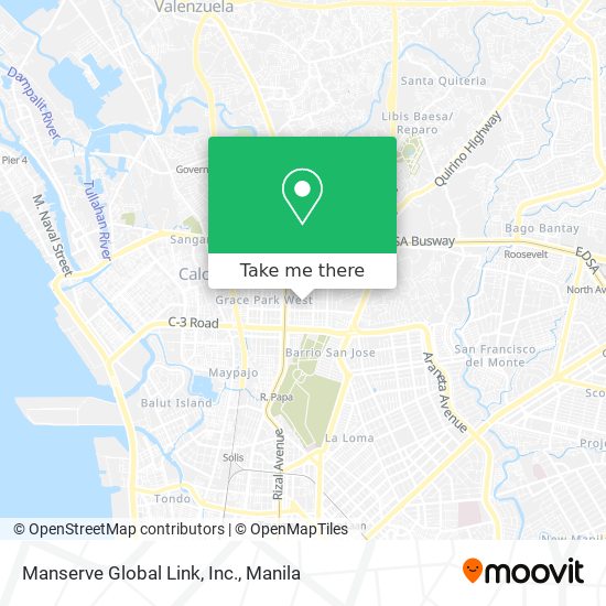 Manserve Global Link, Inc. map