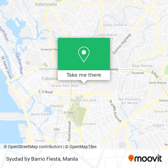 Syudad by Barrio Fiesta map