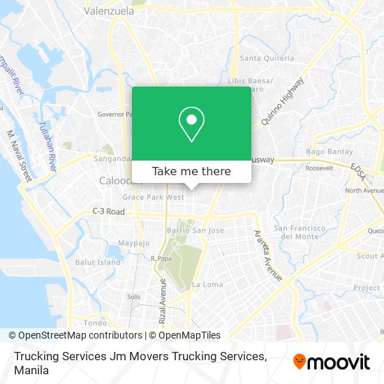Trucking Services Jm Movers Trucking Services map