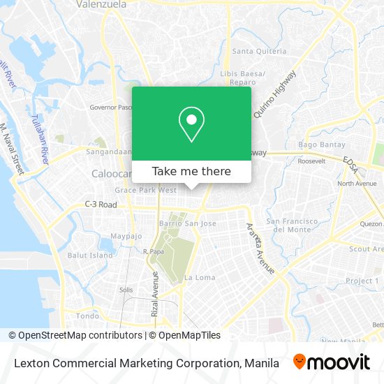 Lexton Commercial Marketing Corporation map
