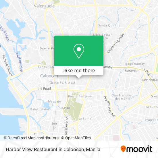 Harbor View Restaurant in Caloocan map