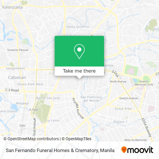 San Fernando Funeral Homes & Crematory map