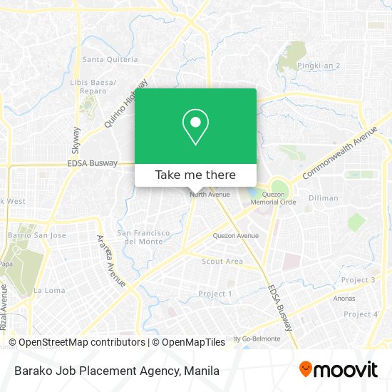 Barako Job Placement Agency map