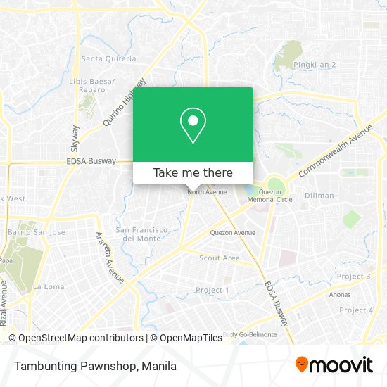 Tambunting Pawnshop map