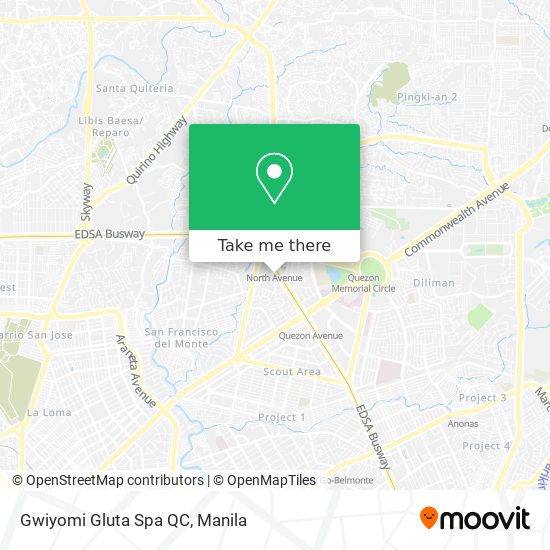 Gwiyomi Gluta Spa QC map