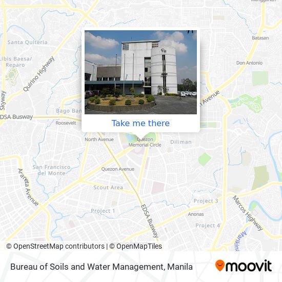Bureau of Soils and Water Management map