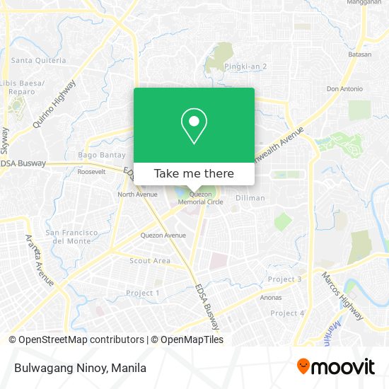 Bulwagang Ninoy map