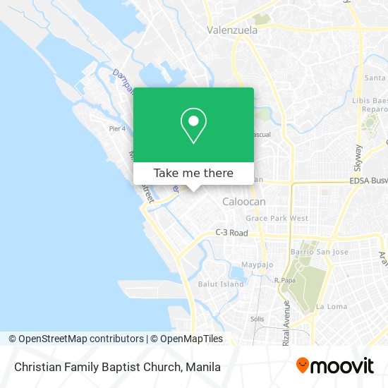Christian Family Baptist Church map